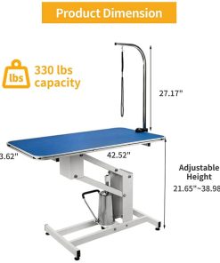 Pempet Hydraulic Dog Grooming Table 23 hydraulic grooming table 7 2000x webp