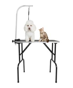 Pempet 32" Dog Grooming Table With Adjustable Arm
