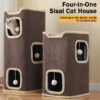 Multi Layer Indoor Cat House 9