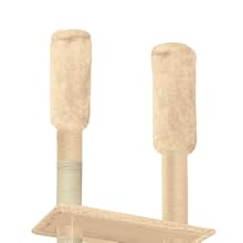 7-Tier Floor to Ceiling Cat Tower Double Column Cat Tree with Scratching Posts 31 2 POSTS cat tree 2